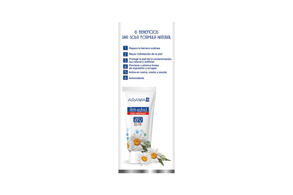 Crema Arawak Antiedad Fps 15 Tubo Con 60 G