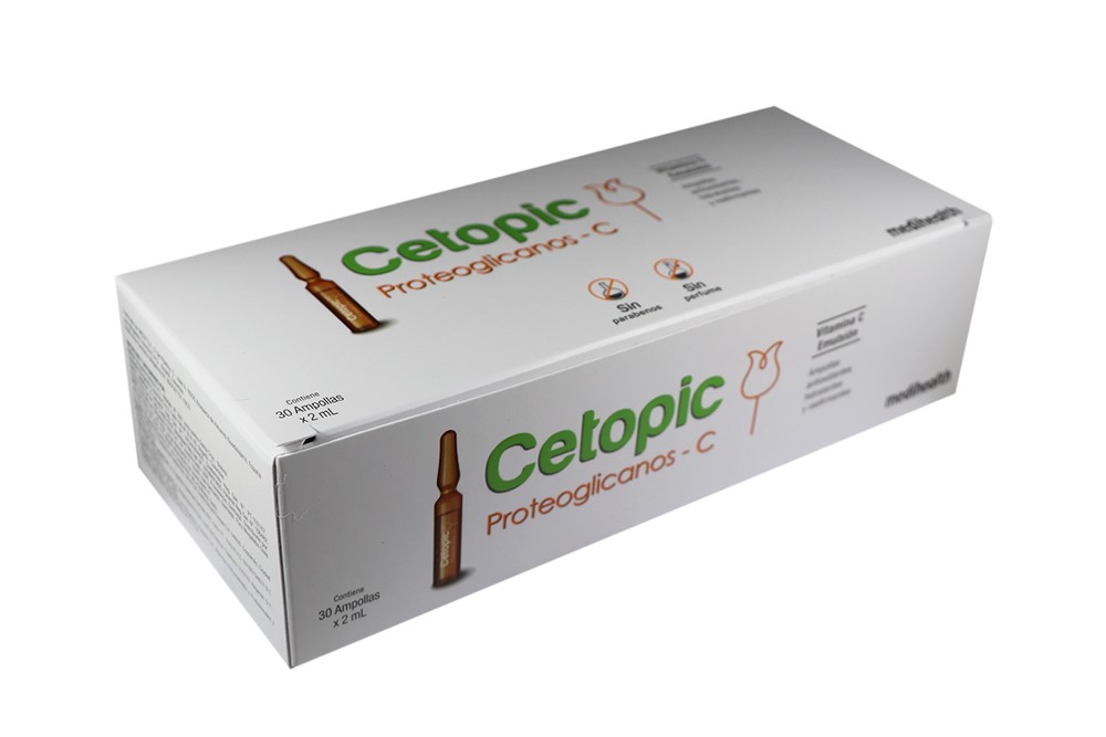 Proteoglicanos-C Cetopic De 2 mL Caja Con 30 Ampollas