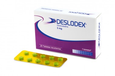 Deslodex 5 mg Caja Con 20...