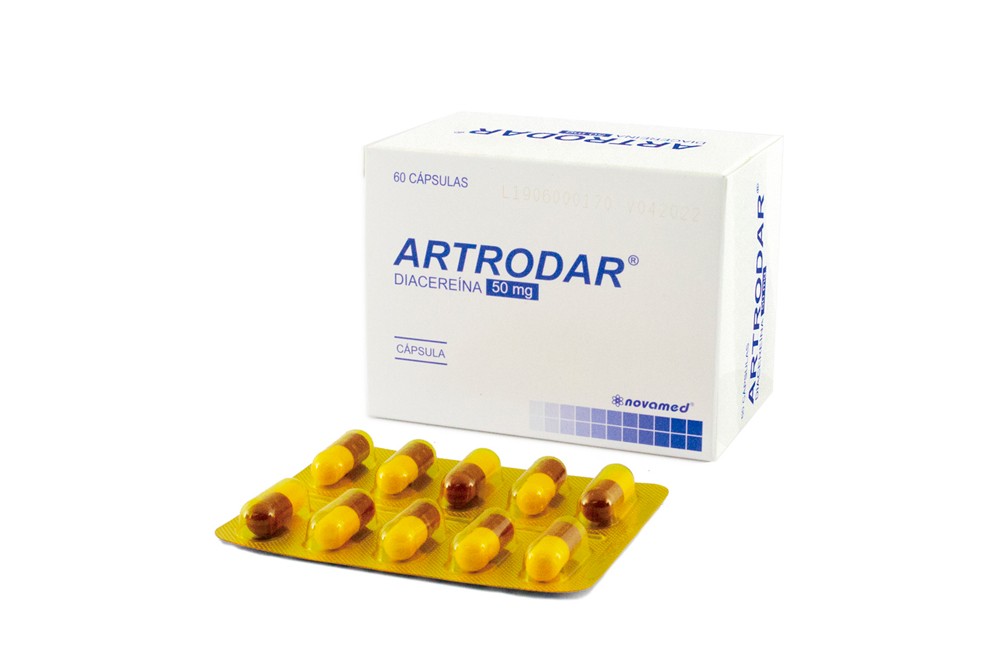 Artrodar 50 mg Caja Con 60 Cápsulas