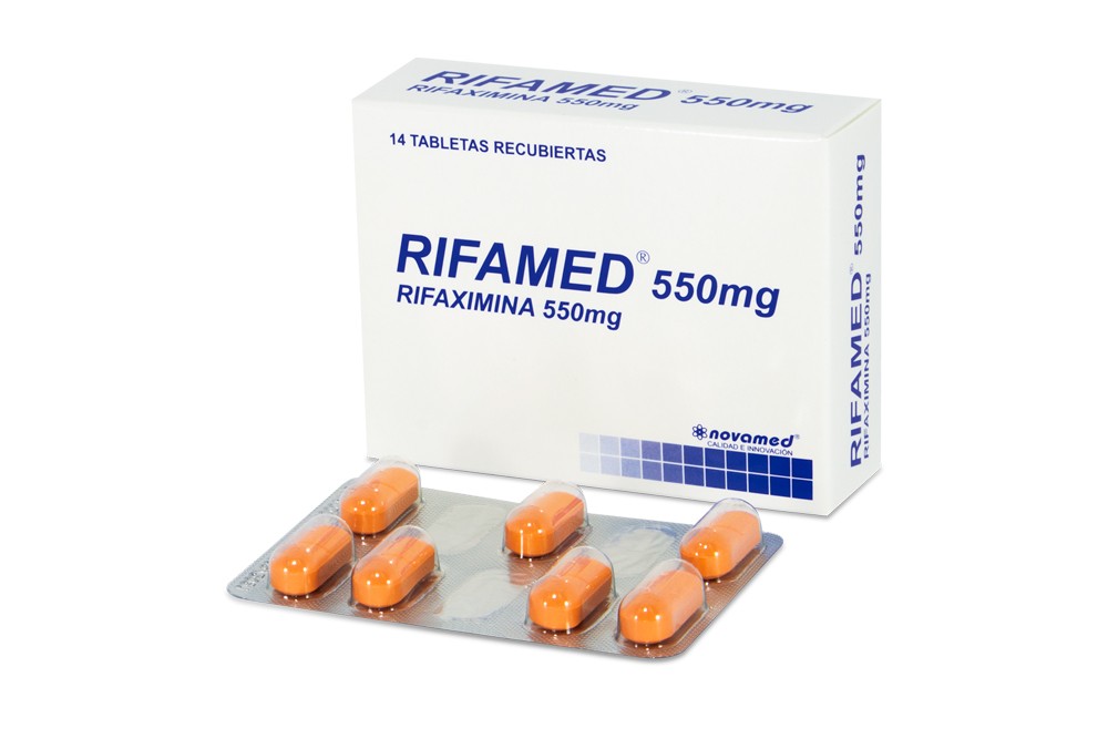 Rifamed 550 mg Caja Con 14 Tabletas