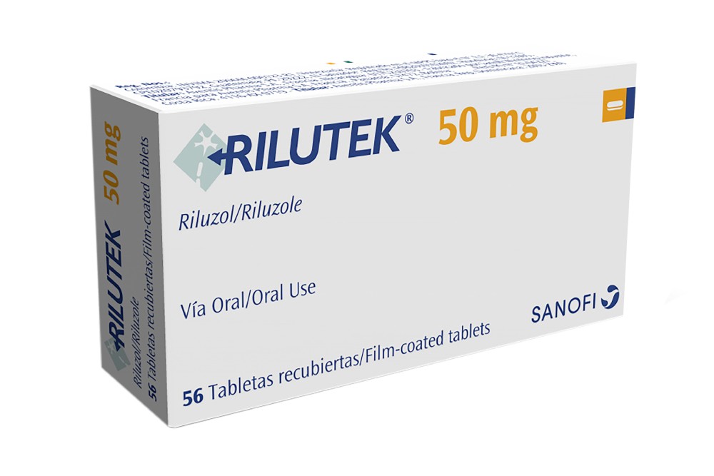 Rilutek 50 mg Caja Con 56 Tabletas