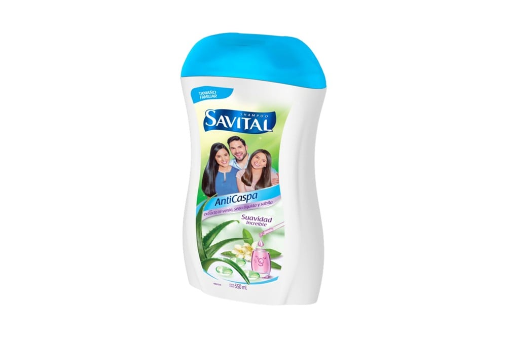 Champú Sedal Anticaspa Con Té Verde Frasco Con 550 mL