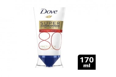 Acondicionador Dove Súper Concentrado Regenerador Tubo Con 170 mL