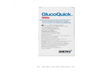 Tiras Reactivas Glucoquick Empaque Con 2 Cajas