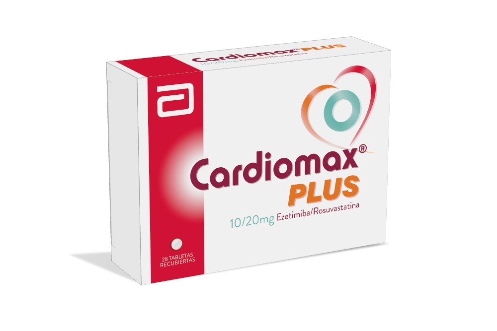 Cardiomax Plus 10 / 20 mg Caja Con 28 Tabletas Recubiertas
