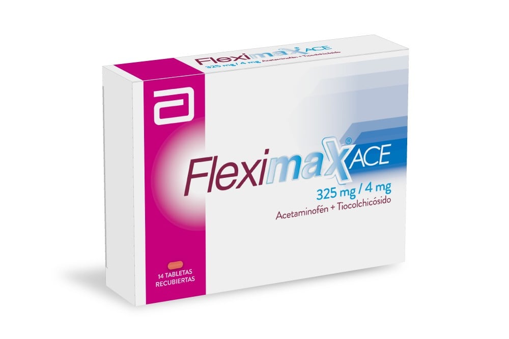 Fleximax Ace 325 / 4 mg Caja Con 14 Tabletas Recubiertas