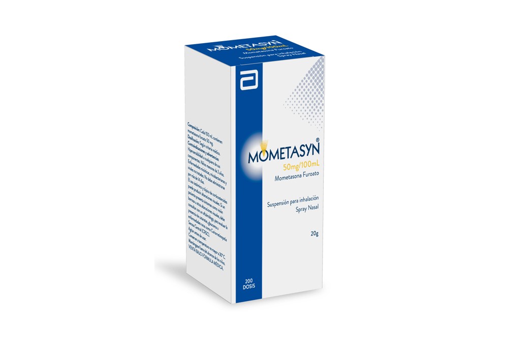 Mometasyn 0.05% Caja Con Spray Nasal 20 g