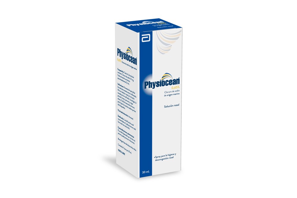 Physiocean Solución Nasal 0.65 % Caja Con Spray Con 30 mL