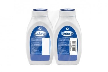 Oferta Talco Yodora Antibacterial 2 Unds de 60 G C/U