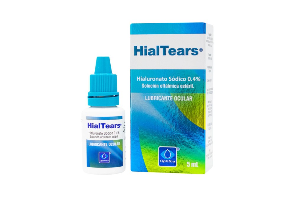 HialTears Caja Con Frasco Gotero x 5 mL – Lubricante Ocular