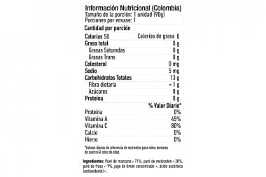 Compota De Fruta Máh! Growing Love Melocotón-Fresa-Manzana