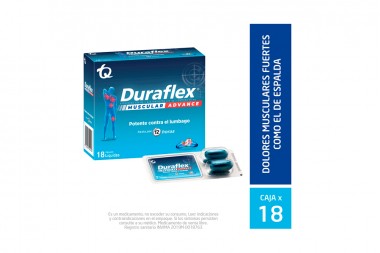 Durafex-E Espalda Forte Caja Con 18 Cápsulas Blandas