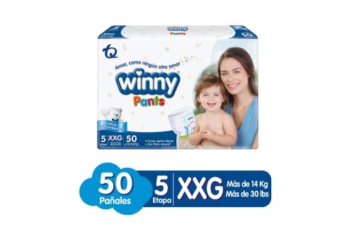 Pañales Winny Pants Etapa 5...