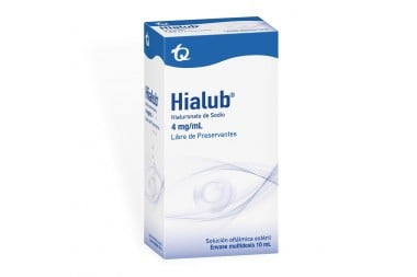 Hialub Solucion Oftalmica 4Mg/Ml X 10Ml