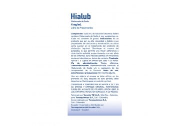 Hialub Solucion Oftalmica 4mg/Ml X 10ml