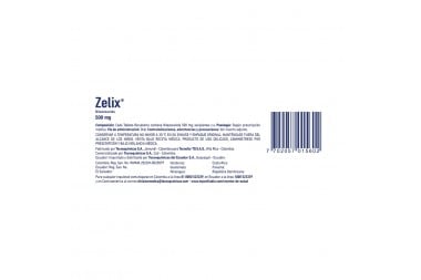 Zelix 500Mg X 6 Tabletas
