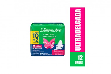 Oferta Toallas Higiénicas Stayfree Ultradelgadas 12 Unds
