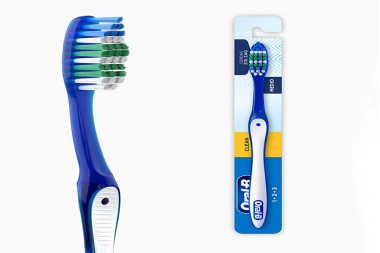 Cepillo Dental Oral B 123 Medio Empaque Con 1 Unidad