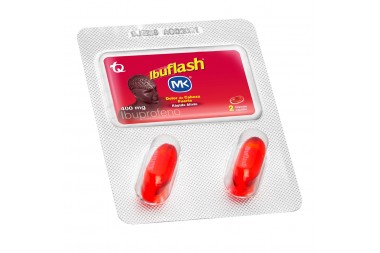 Ibuflash Forte 400 mg Caja Con 2 Cápsulas Líquidas