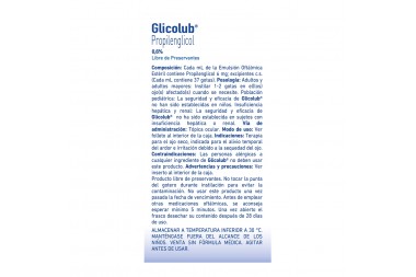 Glicolub 0,6% Solución Oftálmica Envase Con 10 mL