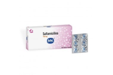 Sultamicilina 750 mg Caja Con 20 Tabletas Cubiertas