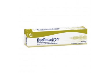 Dúo-Decadron Suspensión Inyectable 16 / 4 mg Caja Con 1 Ampolla