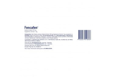 Fencafen 100 / 1 Mg Caja Con 50 Tabletas