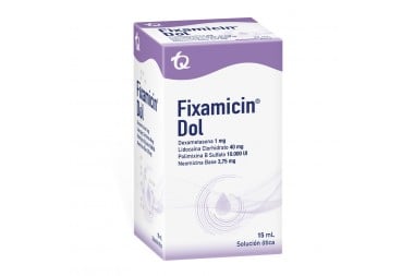 Fixamicin Dol Solución Auricular Frasco Con 15 mL