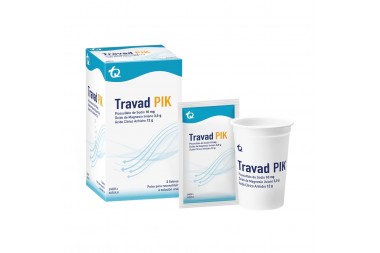 Travad PIK Polvo 10 mg / 3.5 g / 12 g Caja Con 2 Sobres