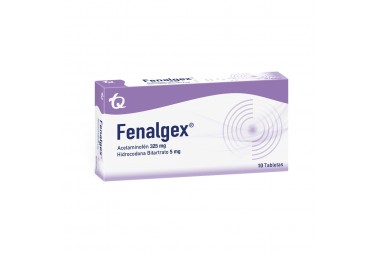 Fenalgex 325 / 5 mg Caja Con 10 Tabletas