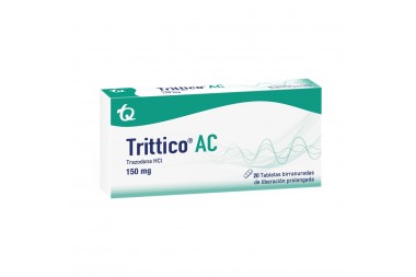 Trittico Ac 150 mg Caja Con 20 Tabletas De Liberación Sostenida