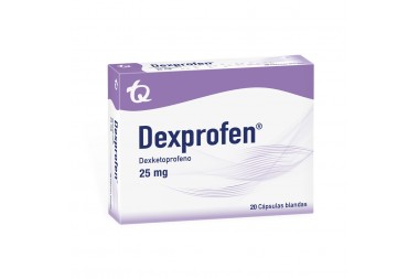 Dexprofen 25 mg Caja Con 20 Tabletas