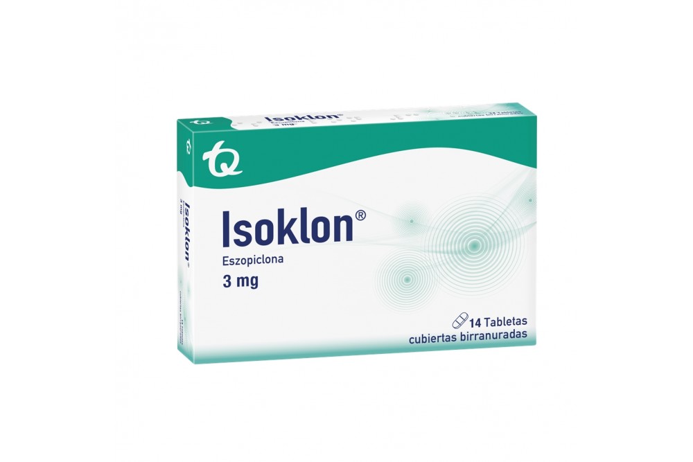 Isoklon 3 mg Caja Con 14 Tabletas Cubiertas Birranuradas