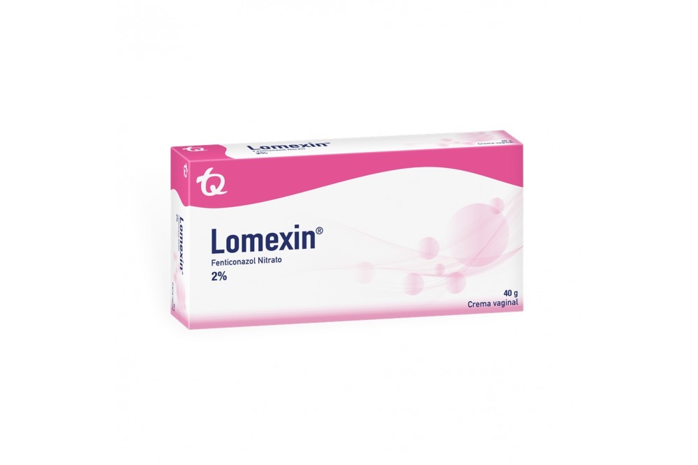 Lomexin Crema Vaginal 2 % Caja Con Tubo Con 40 g