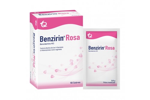 Benzirin Rosa Caja Con 10...
