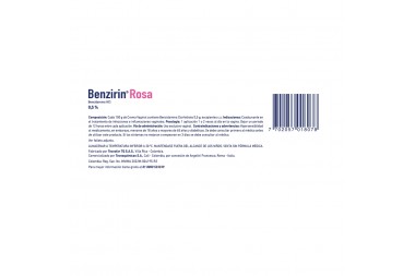Benzirin Rosa Crema 0.5 % Caja Con Tubo Con 30 g