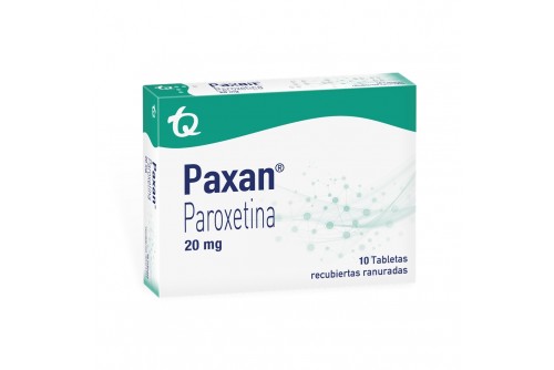 Paxan 20 mg Caja Con 10...