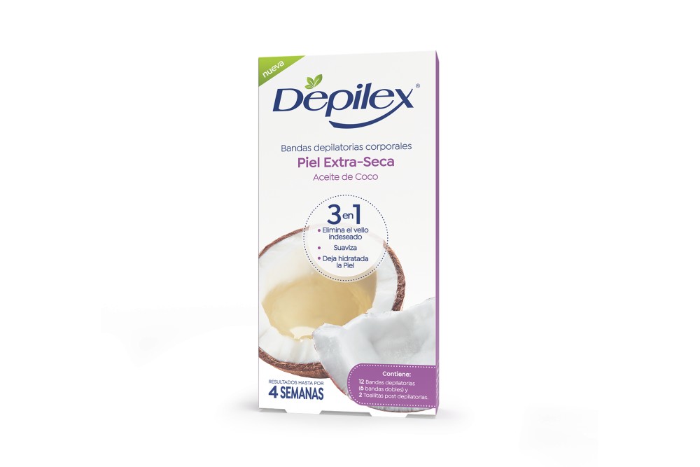 Bandas Depi Depilex Corp Pl Ex Sc X12Und
