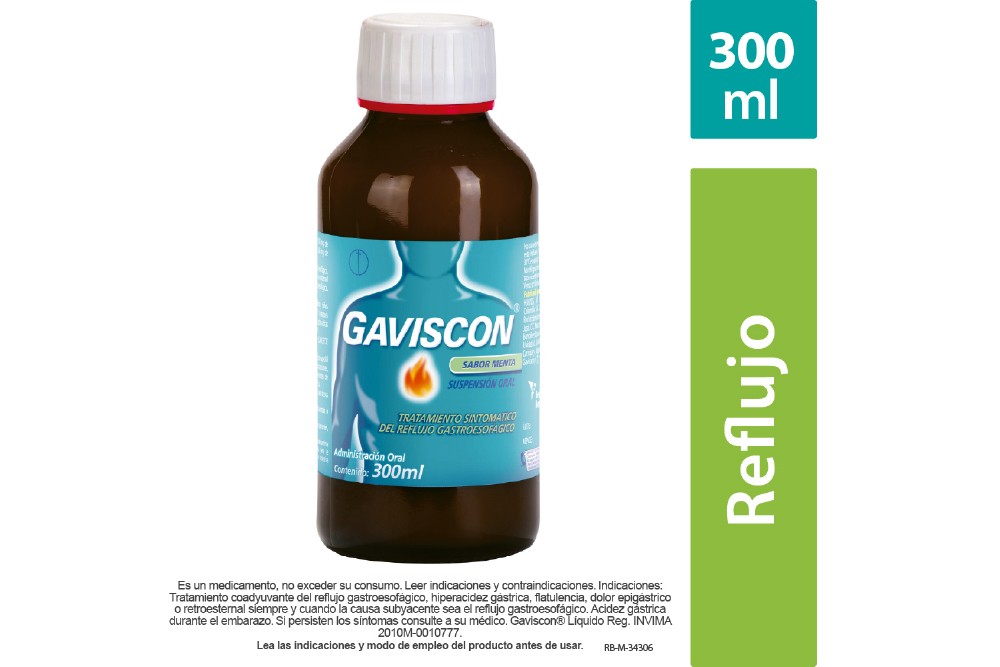 Gaviscon Original Bicarbonato de Sodio para Reflujo Sachet x 12 und