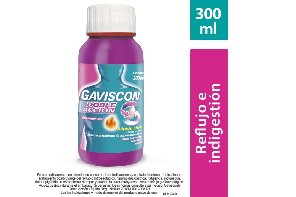 Gaviscon Doble Acción 300 Ml