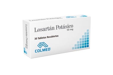 LOSARTAN 50mg TAB REC CJA X30 UN CIAL