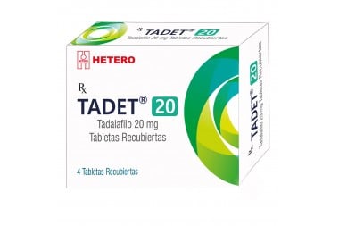 Tadalafilo 20 Mg Caja Por 4...