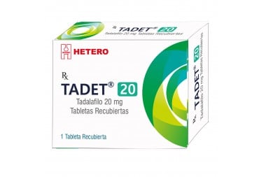 TADALAFILO 20 MG CAJA POR 1...