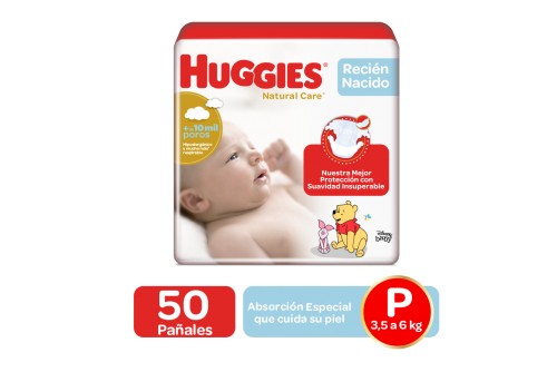 Pañales Huggies Natural...