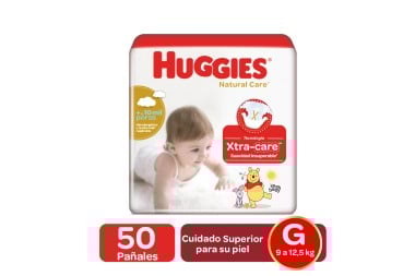 Pañales Huggies Natural...