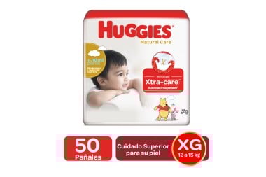 Pañales Huggies Natural...