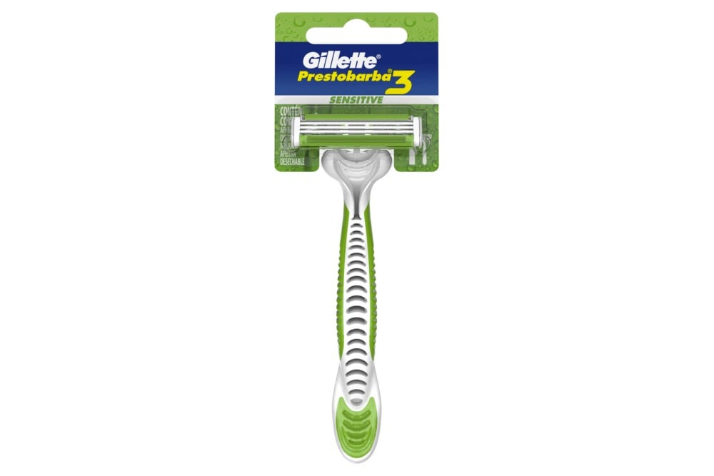 Maquina Afeitar Desechable Gillette Prestobarba3 Piel Sensible unidad