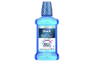 Enjuague Bucal Oral-B 100% Menta 500mL