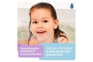 ACONDICIONADOR JOHNSON'S Fuerza Y Vitamina 400 ML